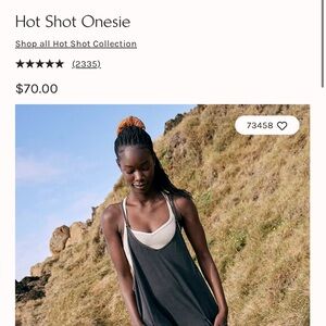 Free People Movement Hot Shot Onesie